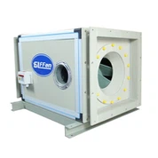 Zema trokšņa līmeņa korpusa tips Pretkorozijas centrbēdzes ventilators